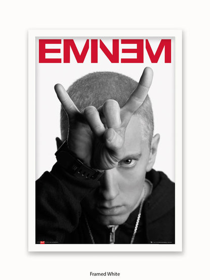 Eminem  Horns Poster