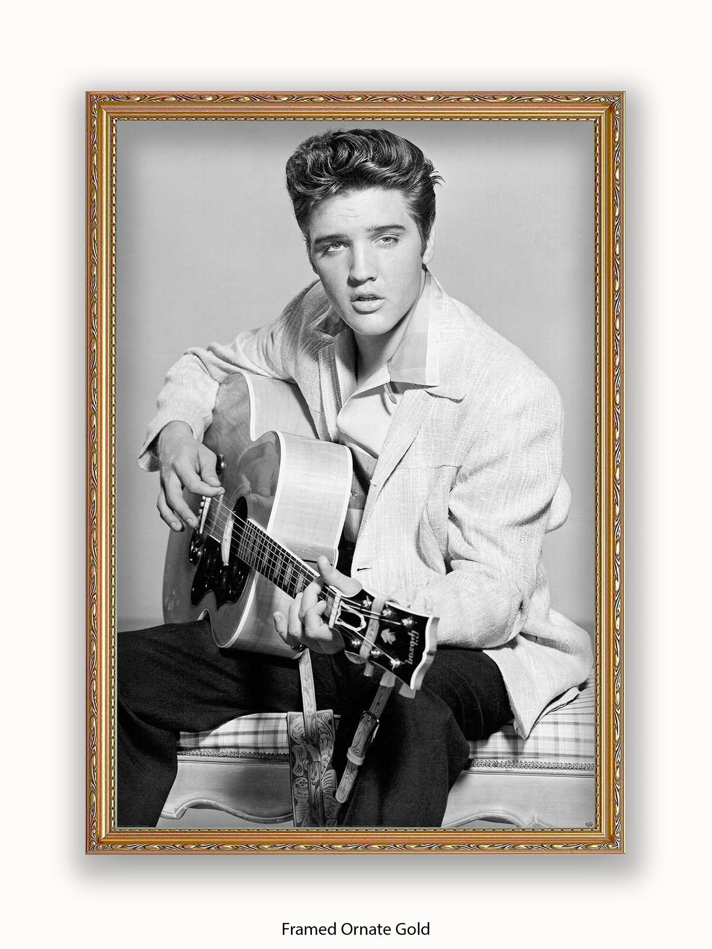 Elvis Presley Guitar Jacket Poster