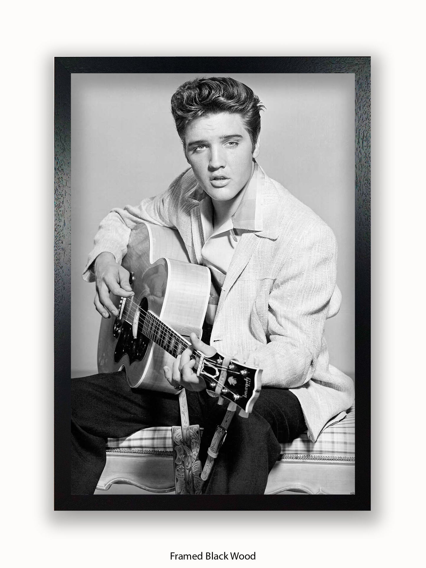 Elvis Presley Guitar Jacket Poster