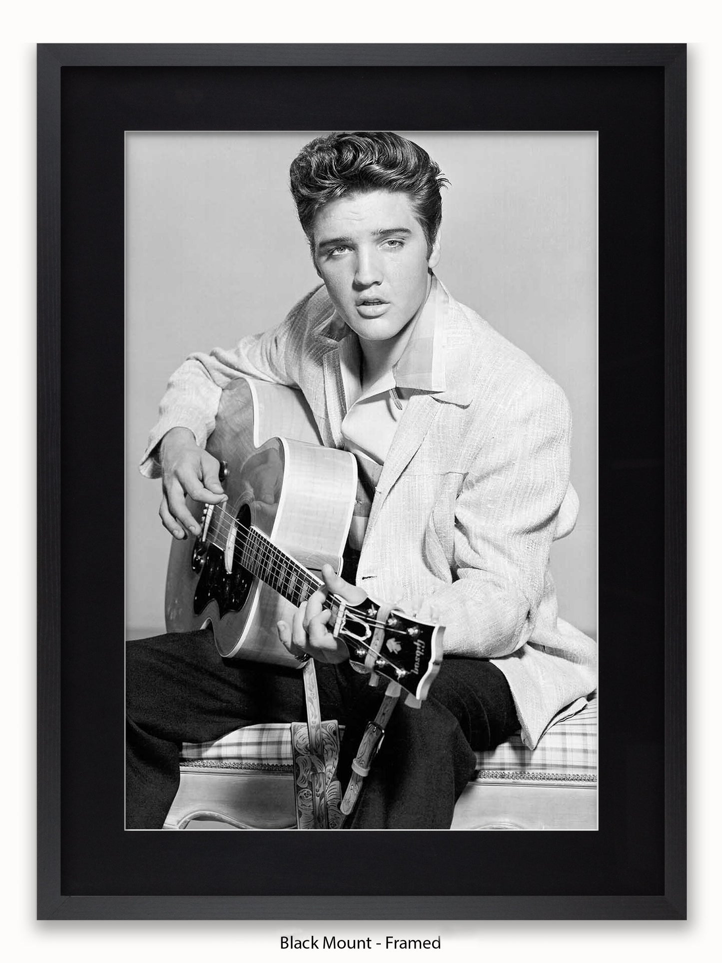 Elvis Presley Guitar Jacket Poster