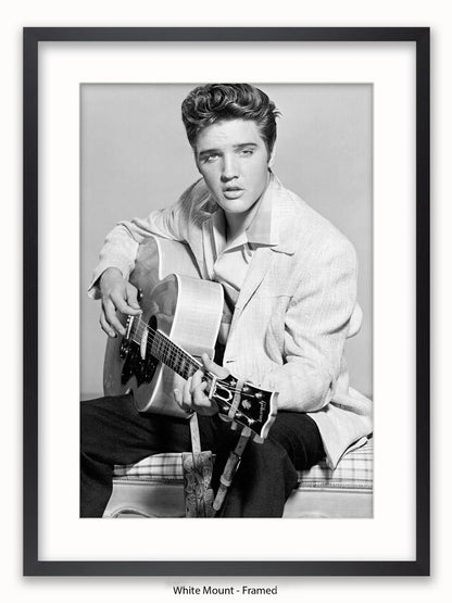 Elvis Presley Guitar Jacket Poster