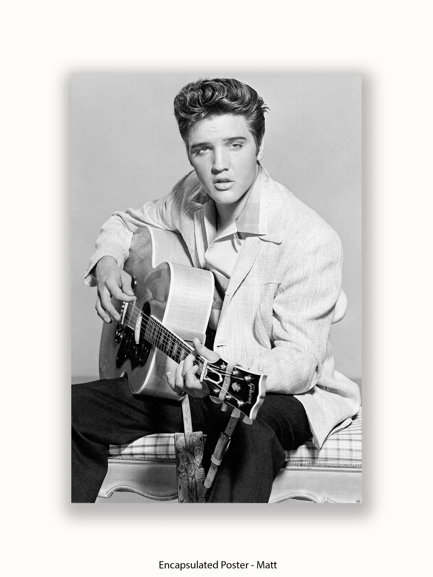 Elvis Presley Guitar Jacket Poster