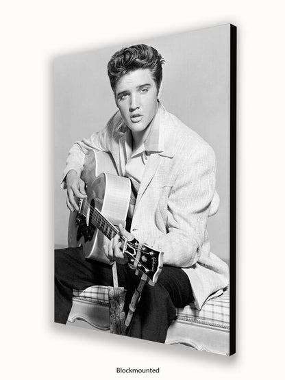 Elvis Presley Guitar Jacket Poster