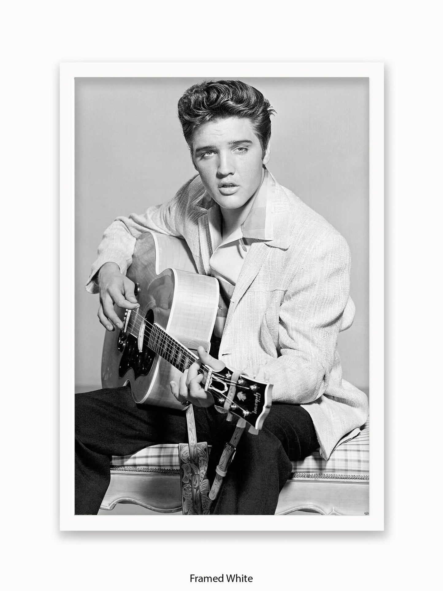 Elvis Presley Guitar Jacket Poster