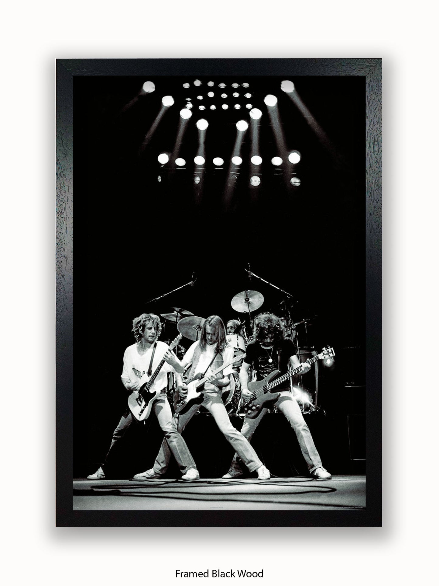 Status Quo Live Glasgow Poster