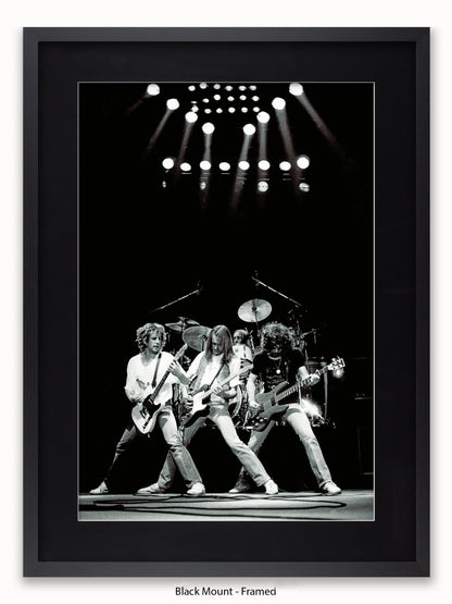 Status Quo Live Glasgow Poster