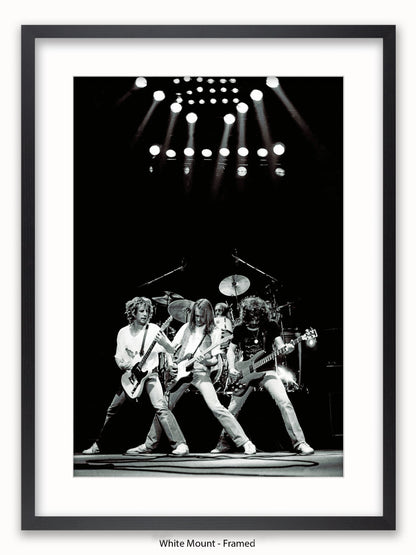 Status Quo Live Glasgow Poster