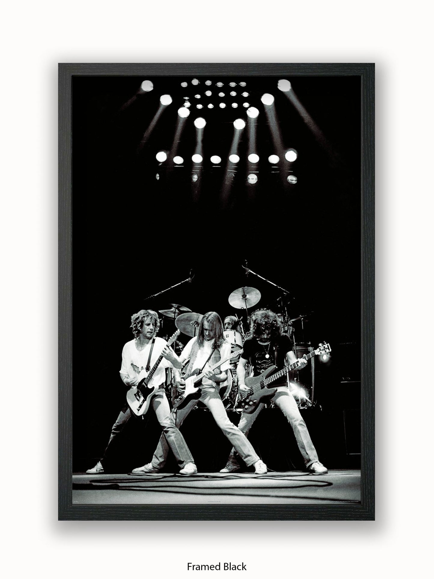 Status Quo Live Glasgow Poster