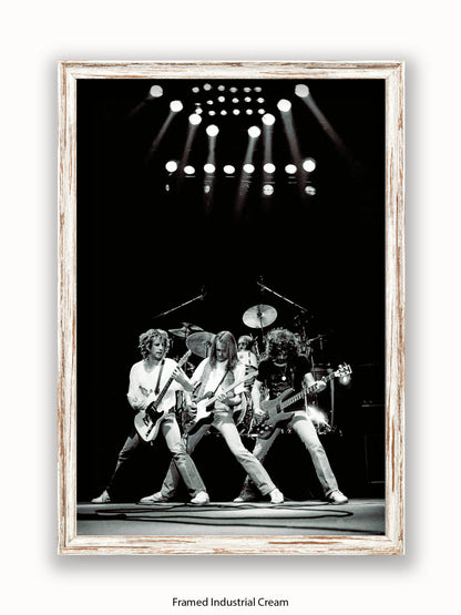 Status Quo Live Glasgow Poster