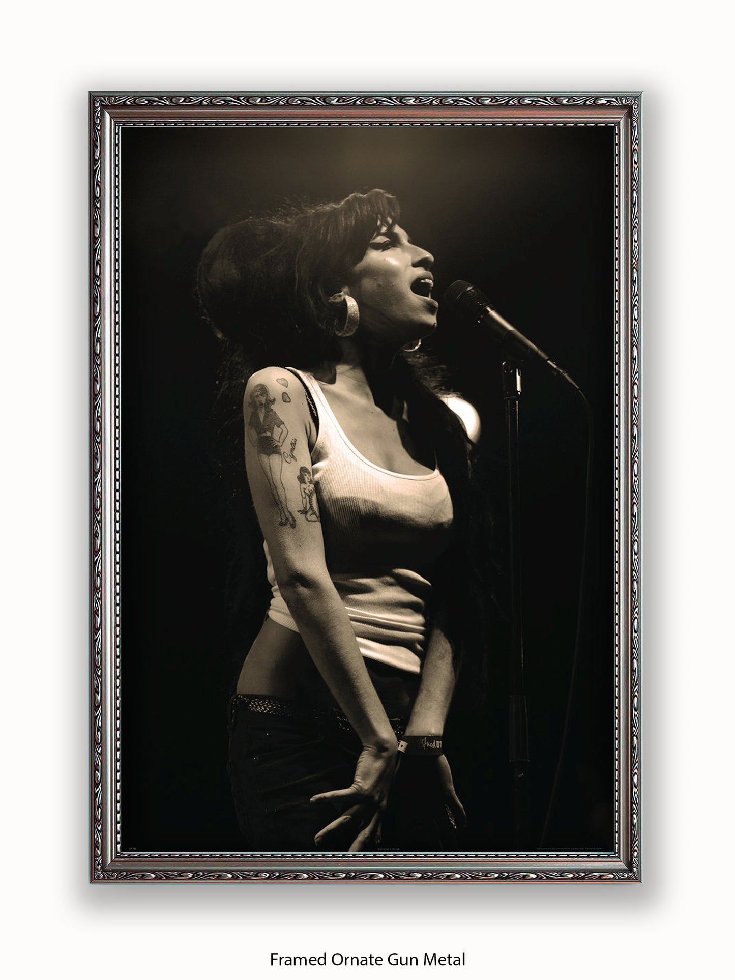 Amy Winehouse Live Poster