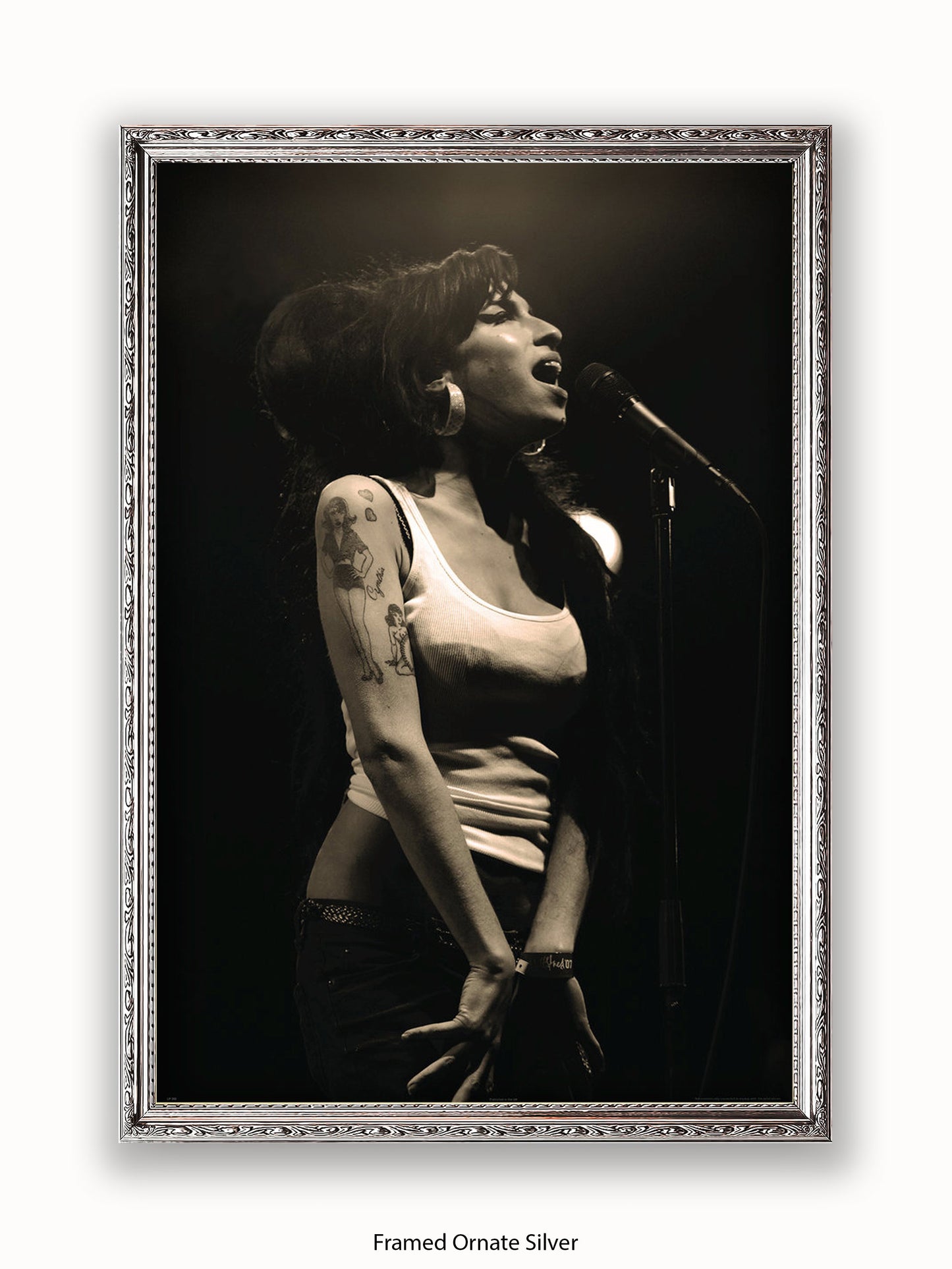 Amy Winehouse Live Poster