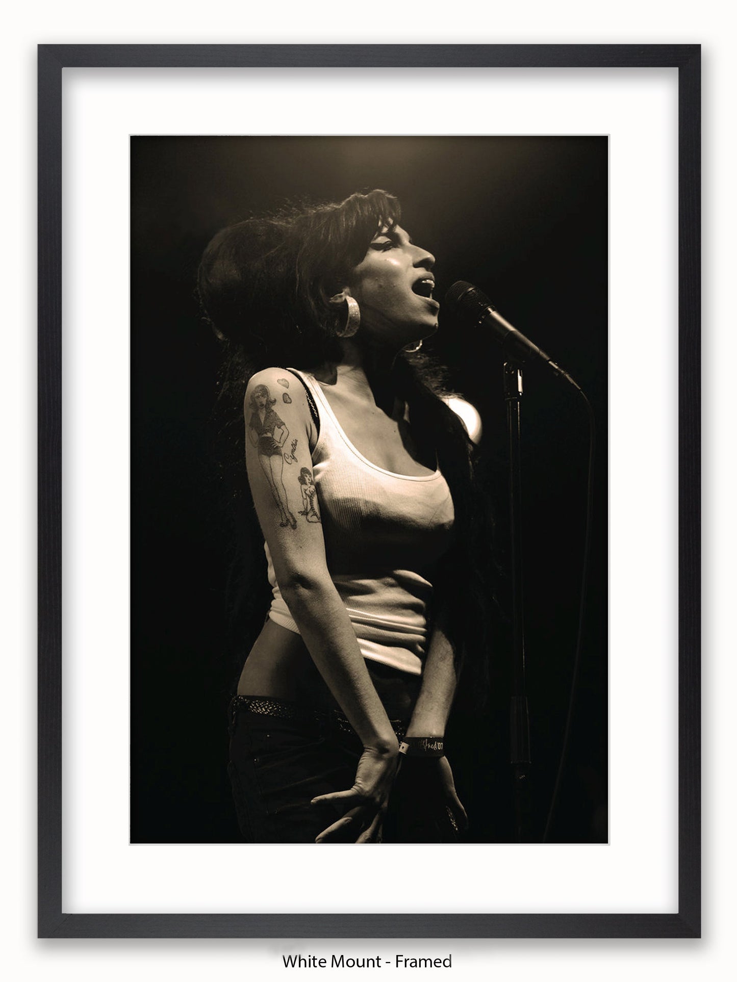 Amy Winehouse Live Poster