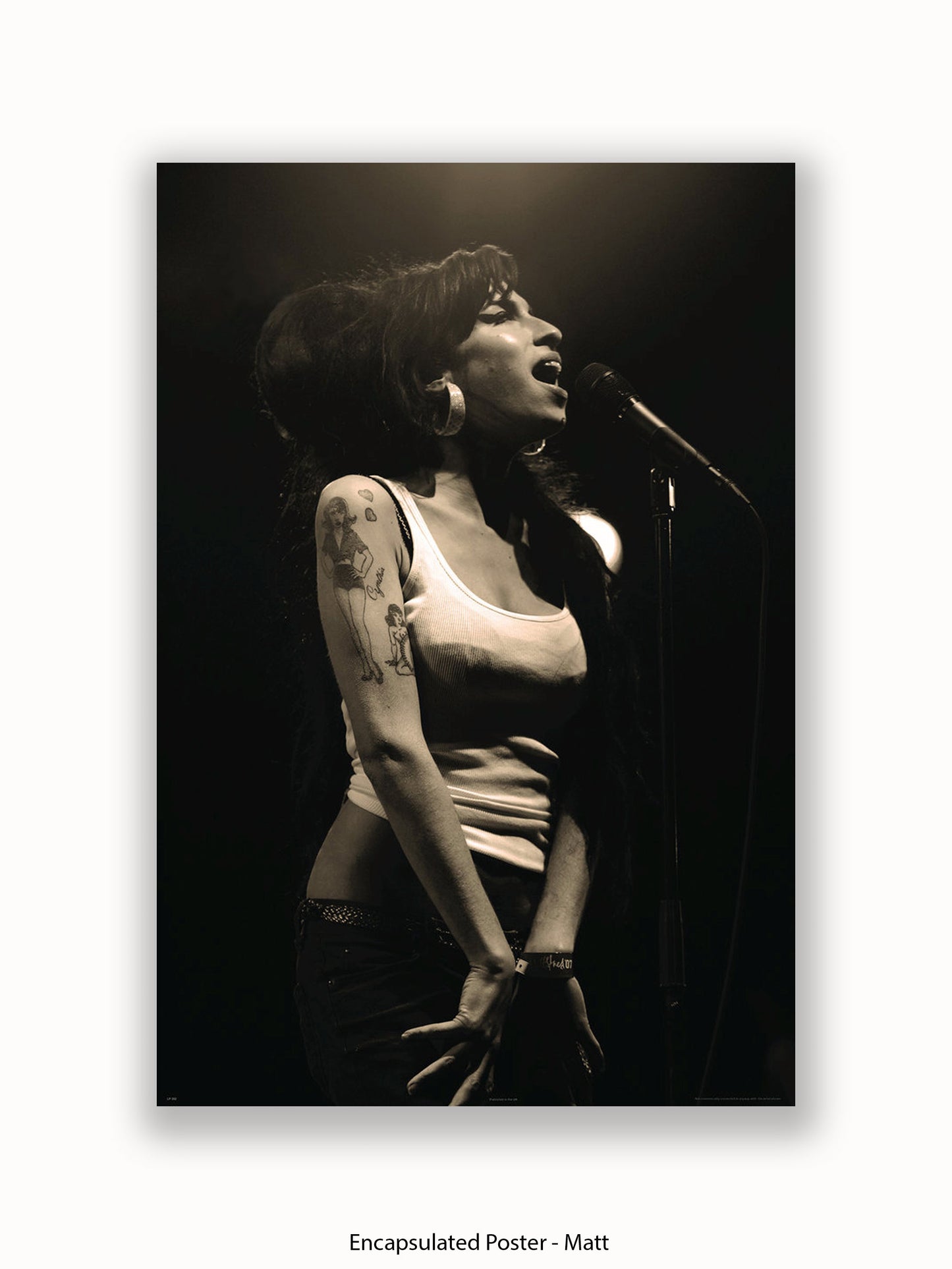 Amy Winehouse Live Poster