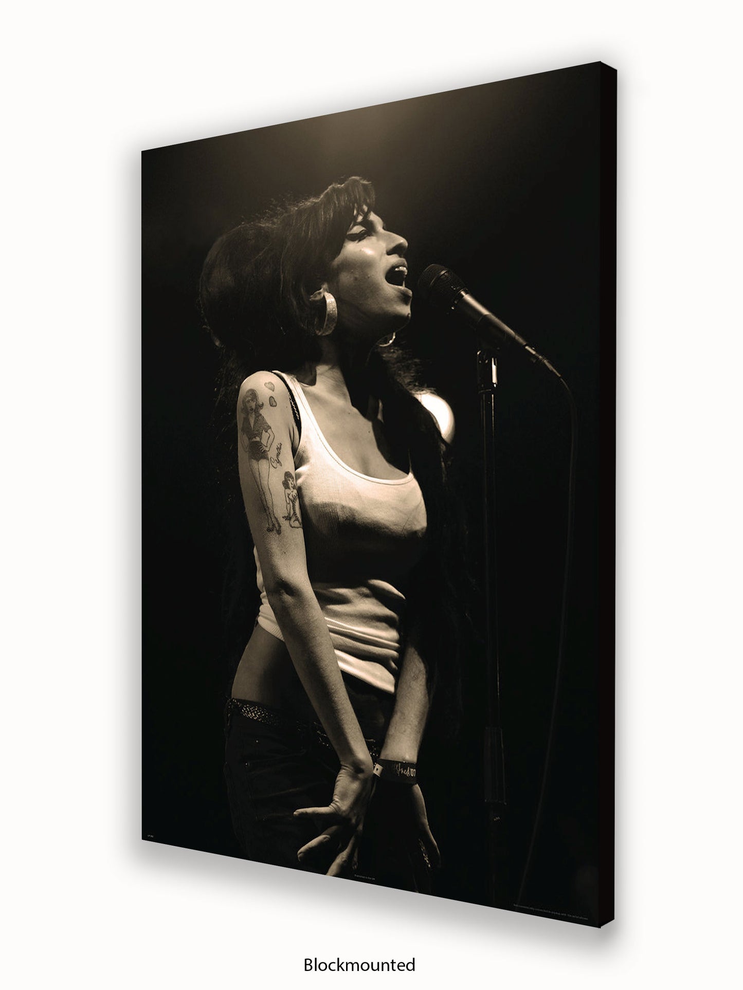 Amy Winehouse Live Poster