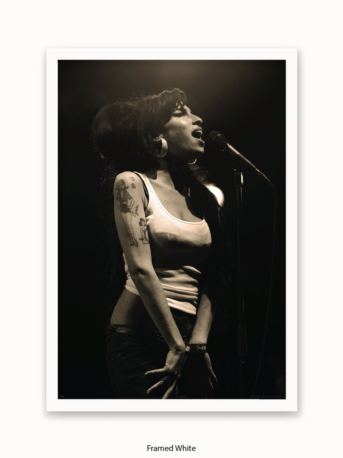 Amy Winehouse Live Poster