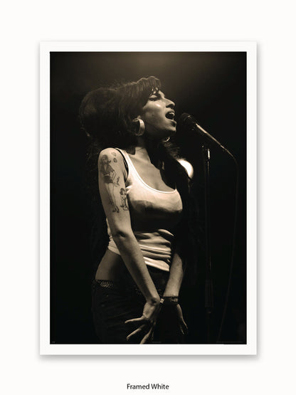 Amy Winehouse Live Poster