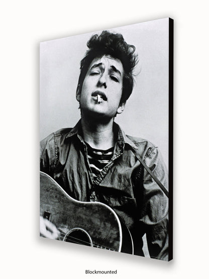 Bob Dylan Cigarette Guitar Poster