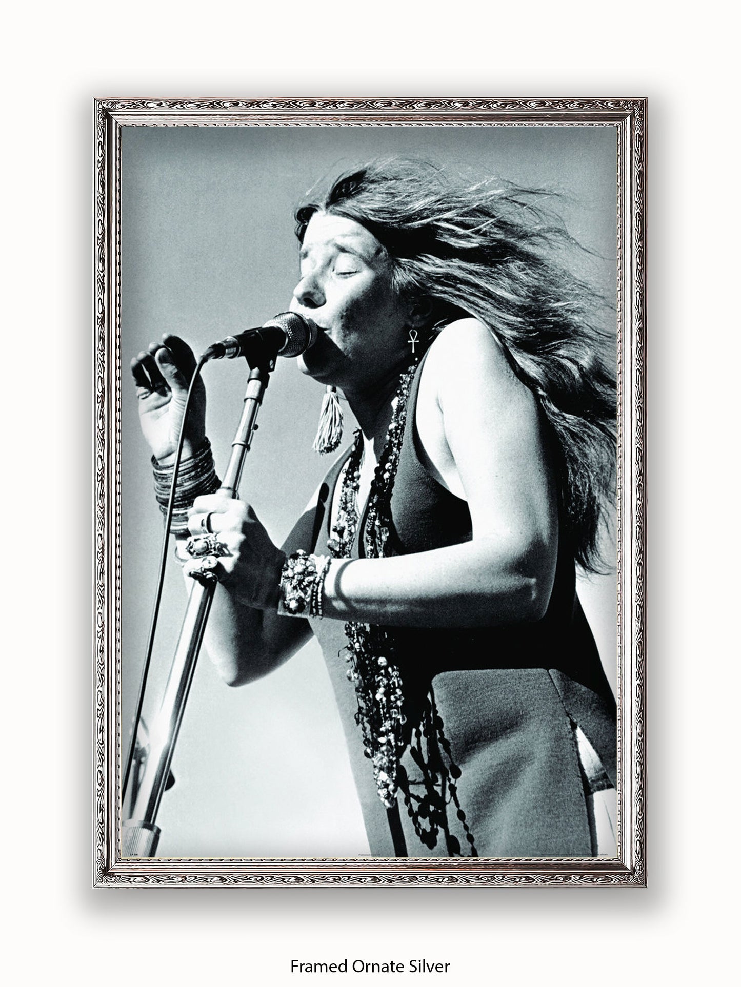 Janis Joplin Live Poster