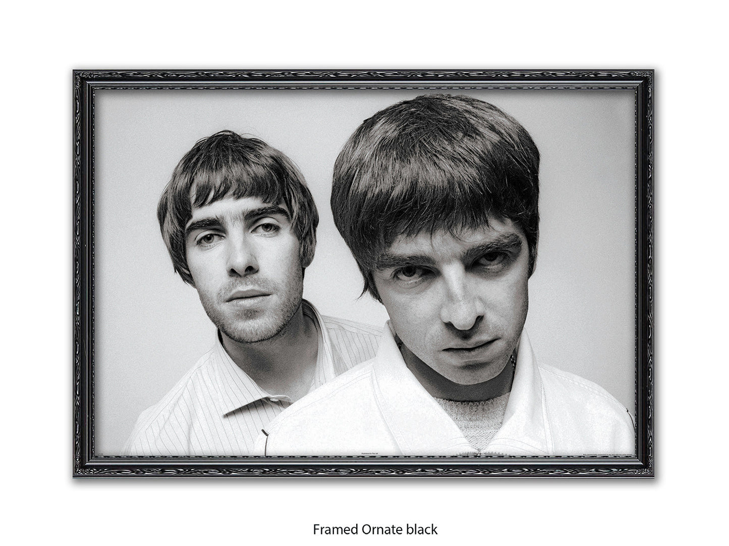 Oasis Brothers Liam & Noel Poster