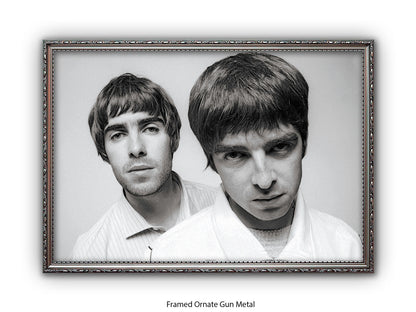 Oasis Brothers Liam & Noel Poster