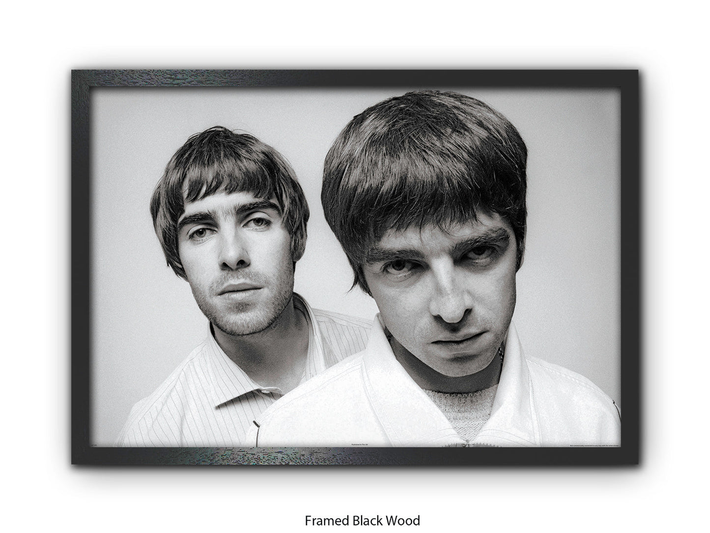 Oasis Brothers Liam & Noel Poster