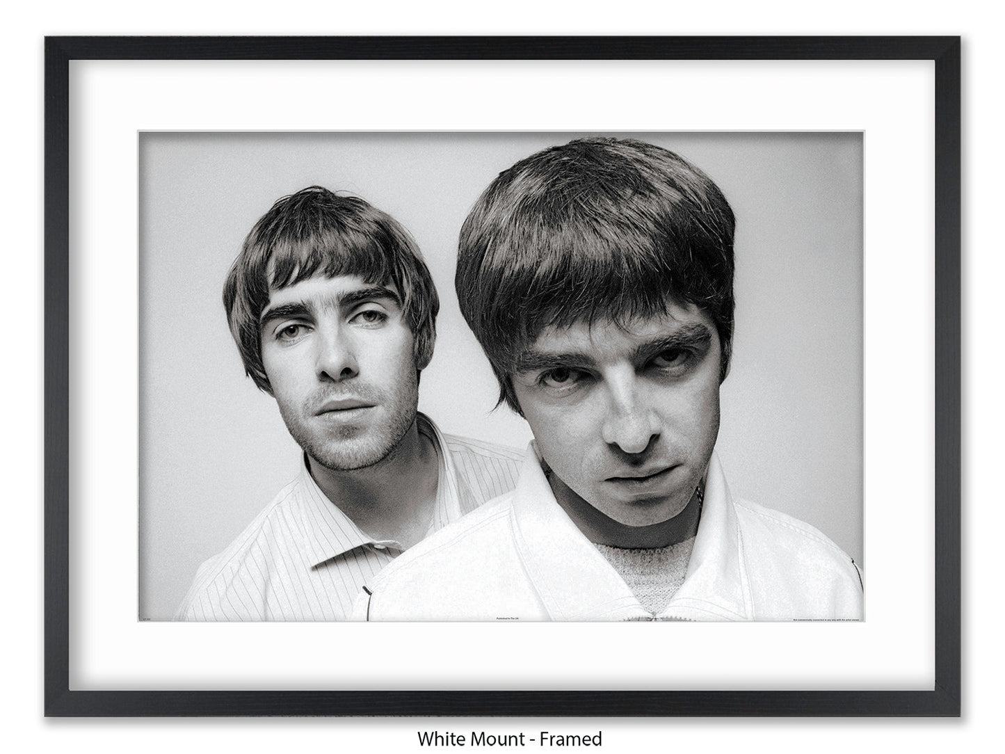 Oasis Brothers Liam & Noel Poster