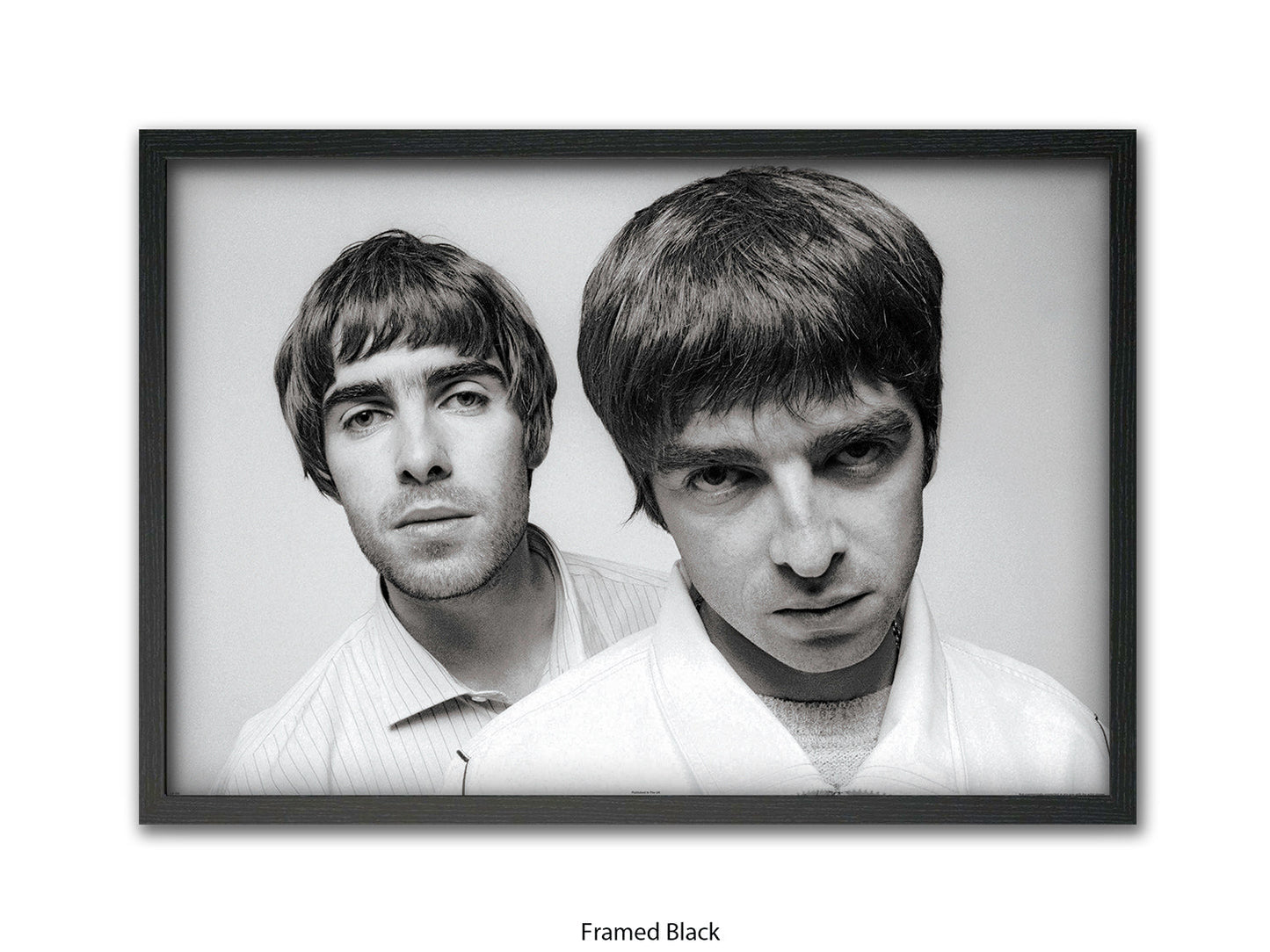 Oasis Brothers Liam & Noel Poster