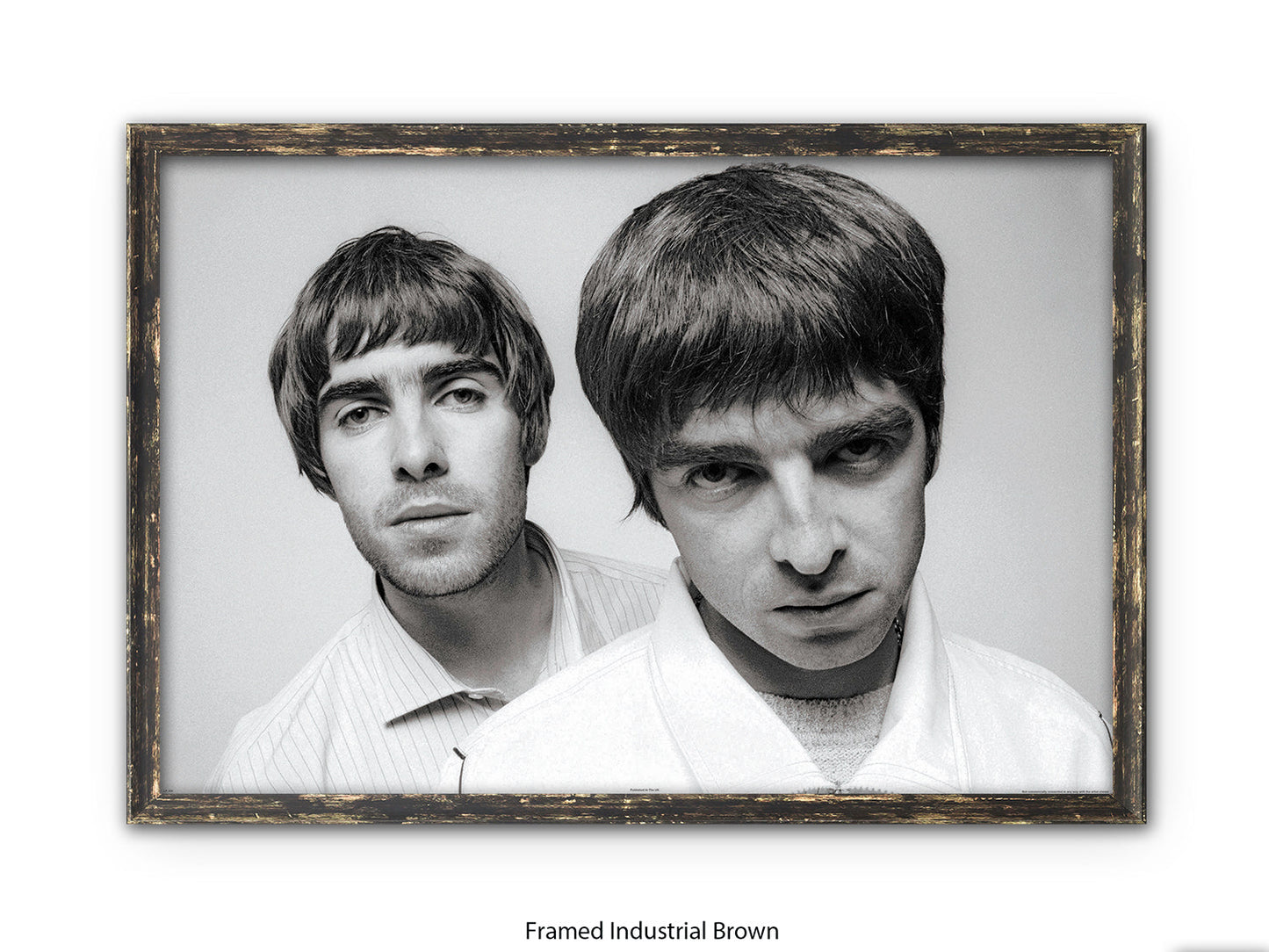 Oasis Brothers Liam & Noel Poster