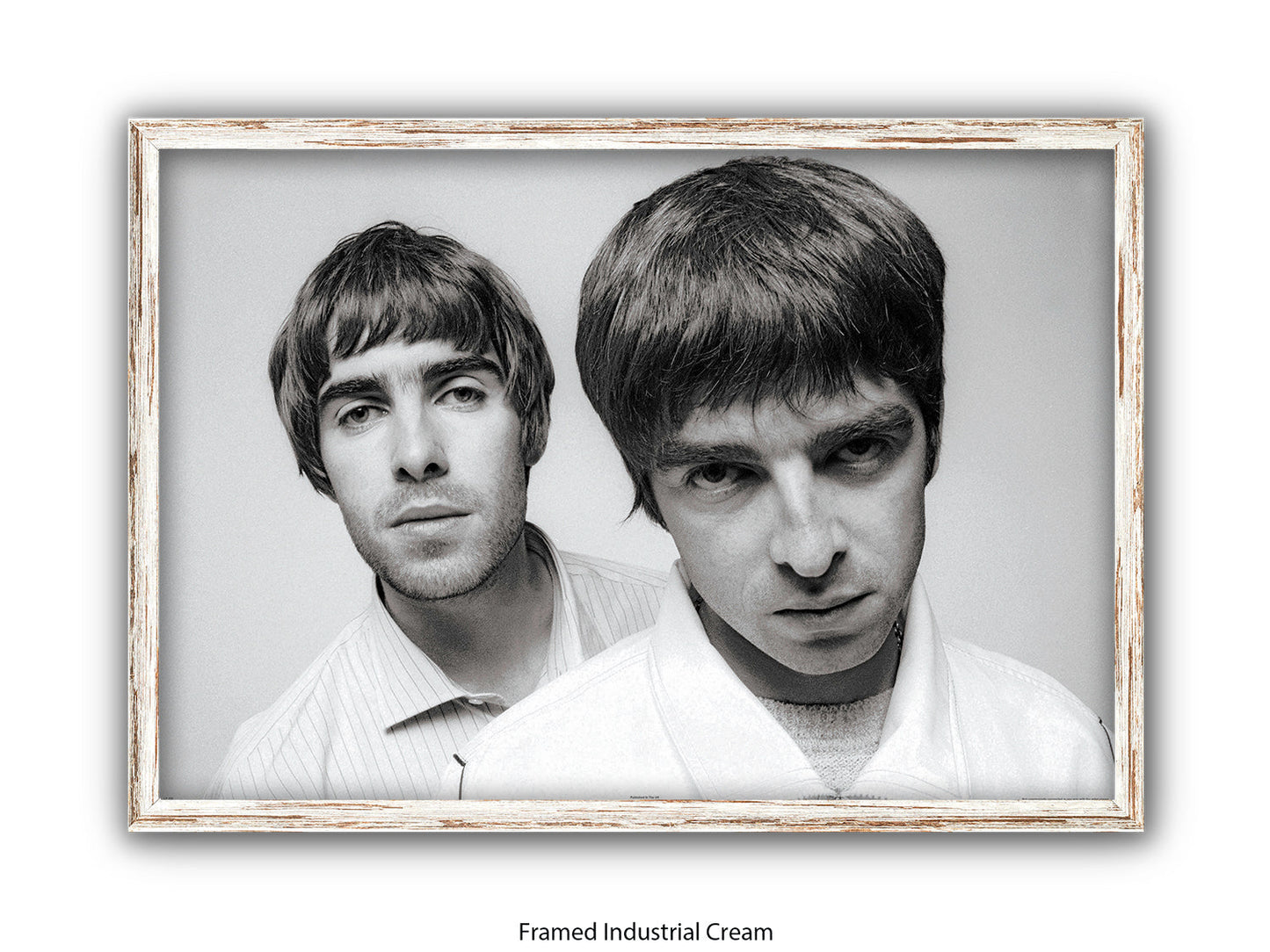 Oasis Brothers Liam & Noel Poster