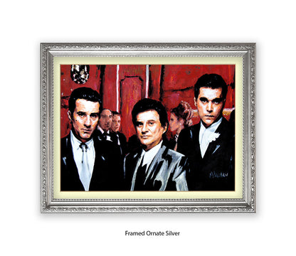 Goodfellas - Trio - 3 Characters - Michael Kozlov Art Print