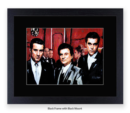 Goodfellas - Trio - 3 Characters - Michael Kozlov Art Print