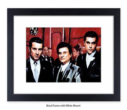 Goodfellas - Trio - 3 Characters - Michael Kozlov Art Print