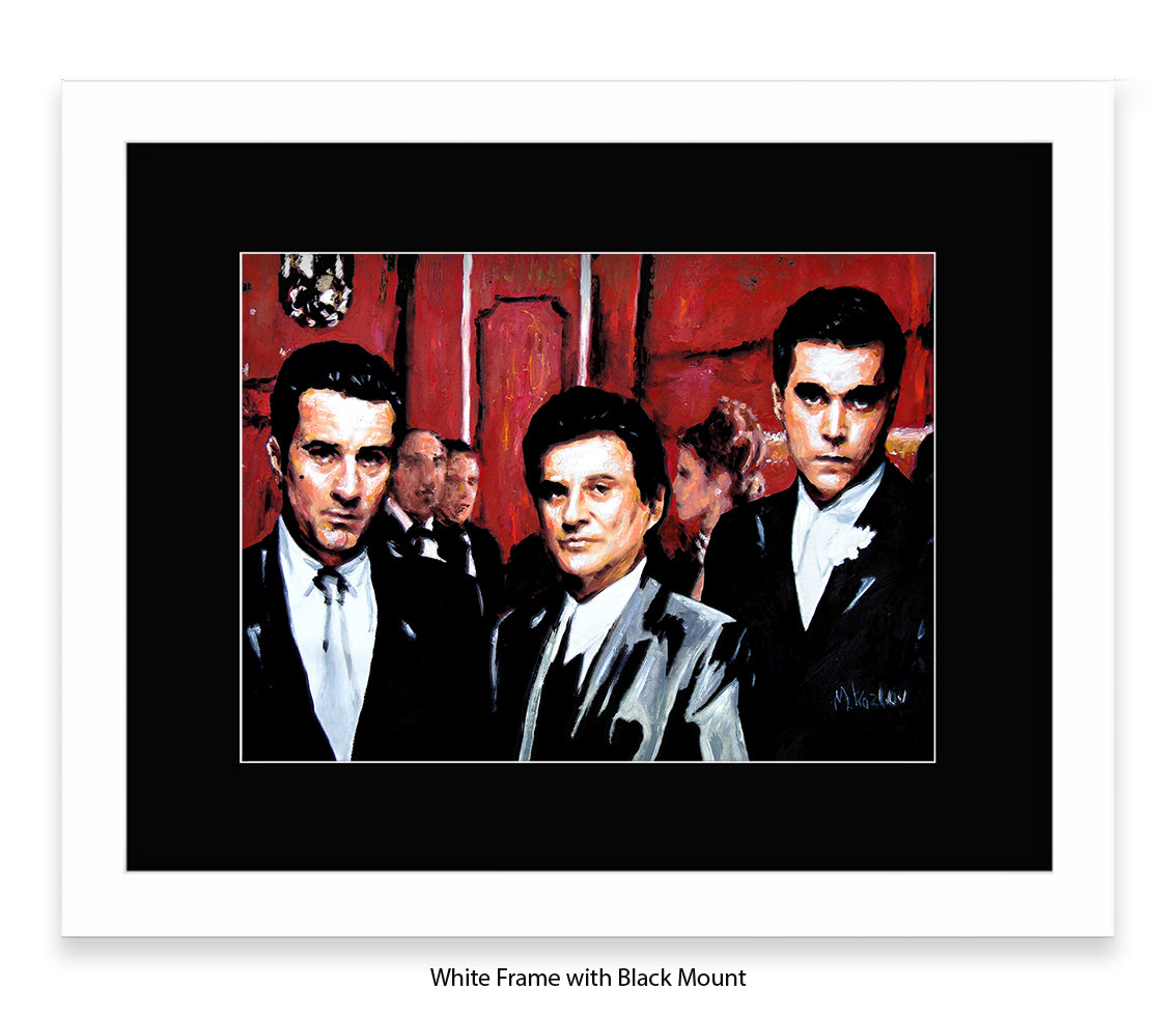 Goodfellas - Trio - 3 Characters - Michael Kozlov Art Print