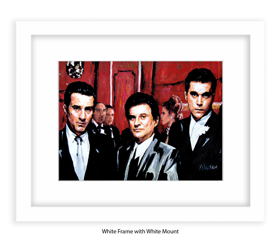 Goodfellas - Trio - 3 Characters - Michael Kozlov Art Print