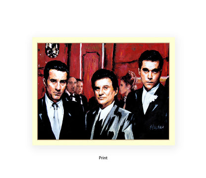 Goodfellas - Trio - 3 Characters - Michael Kozlov Art Print