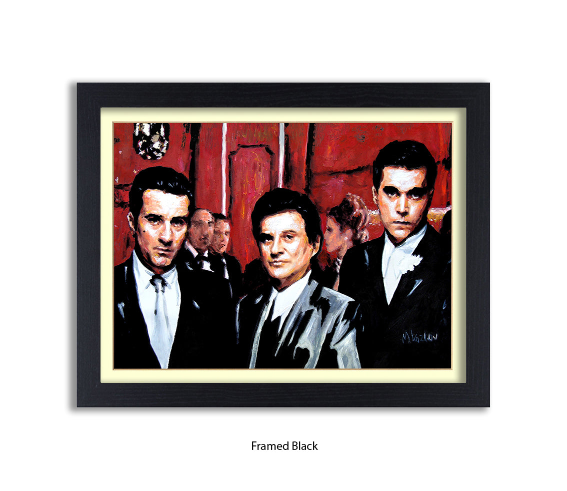 Goodfellas - Trio - 3 Characters - Michael Kozlov Art Print