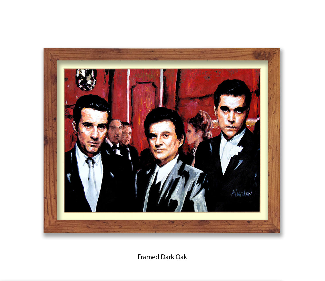 Goodfellas - Trio - 3 Characters - Michael Kozlov Art Print