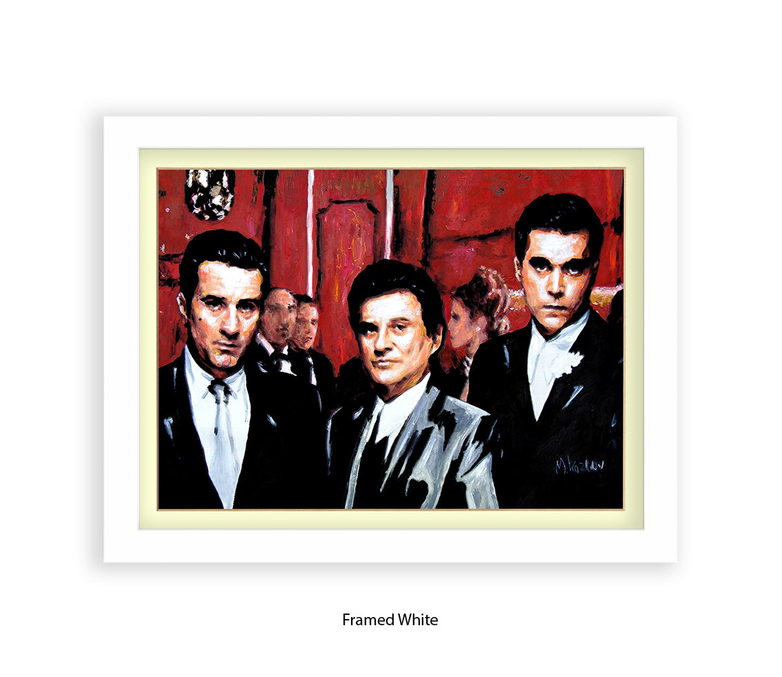 Goodfellas - Trio - 3 Characters - Michael Kozlov Art Print