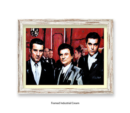 Goodfellas - Trio - 3 Characters - Michael Kozlov Art Print