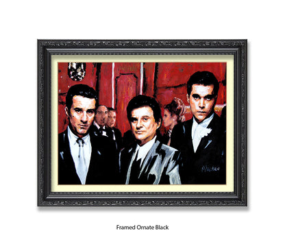 Goodfellas - Trio - 3 Characters - Michael Kozlov Art Print