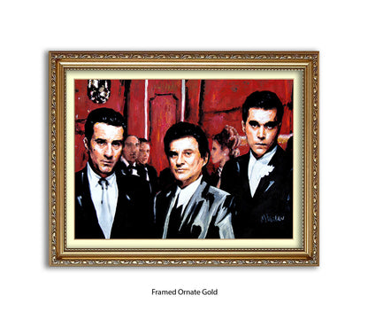 Goodfellas - Trio - 3 Characters - Michael Kozlov Art Print