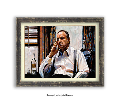 Godfather - Brando White Shirt- Michael Kozlov Art Print