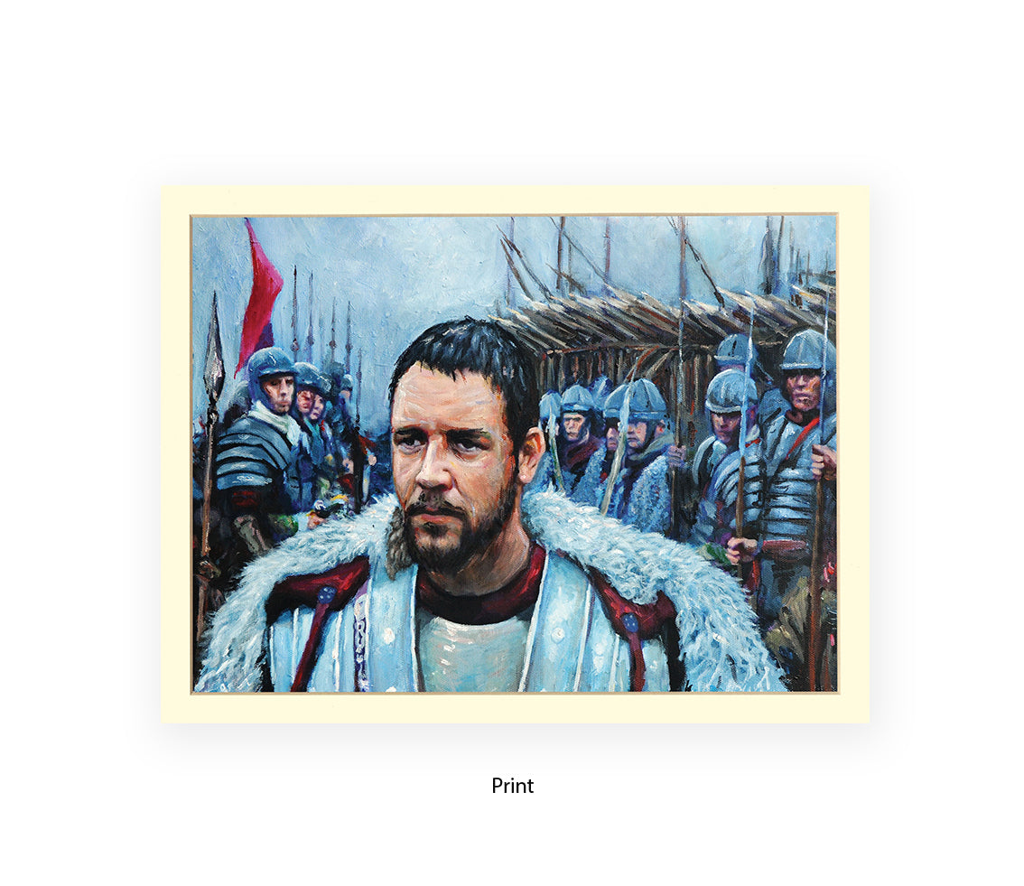 Gladiator - Roman Legion - Michael Kozlov Art Print