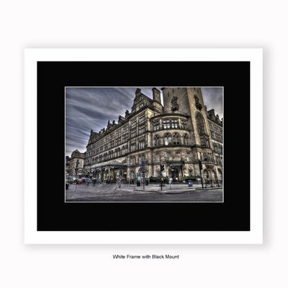 Scotland - Glasgow - Central Station Colour - Mounted & Framed Art Print