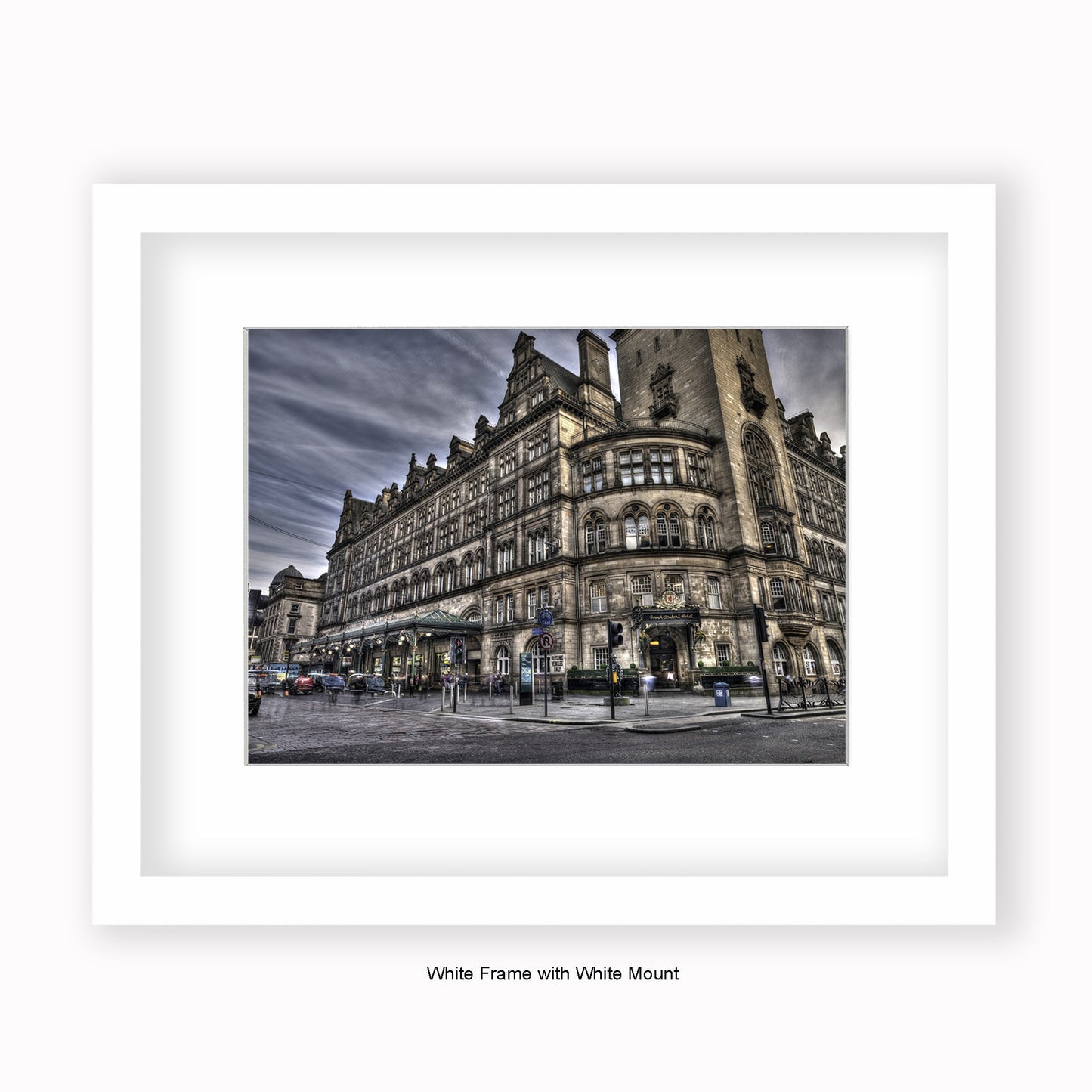 Scotland - Glasgow - Central Station Colour - Mounted & Framed Art Print