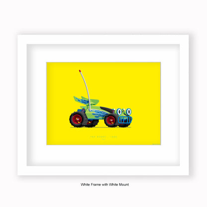 Toy Story - RC Car - Mounted & Framed Art Print