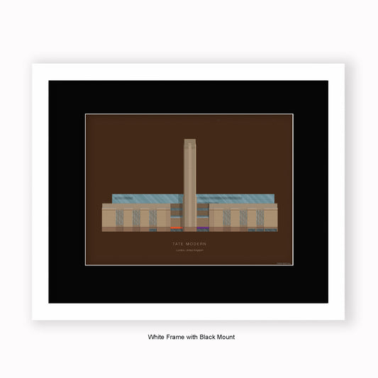 TATE Modern - Mounted & Framed Art Print