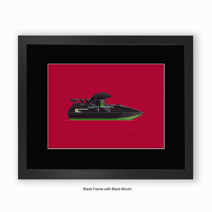 007 - The World is not Enough - Mounted & Framed Art Print