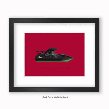 007 - The World is not Enough - Mounted & Framed Art Print