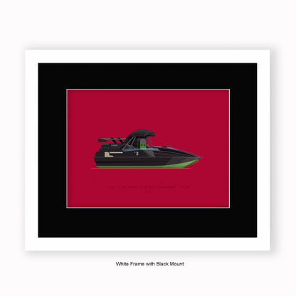 007 - The World is not Enough - Mounted & Framed Art Print